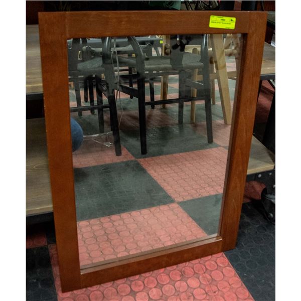 MIRROR 20”X27” WOOD FRAME