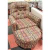 Image 1 : ARM CHAIR WITH OTTOMAN