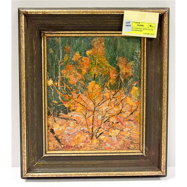 ORIGINAL PAINTING ARTIST PETER CLAPHAM SHEPPARD