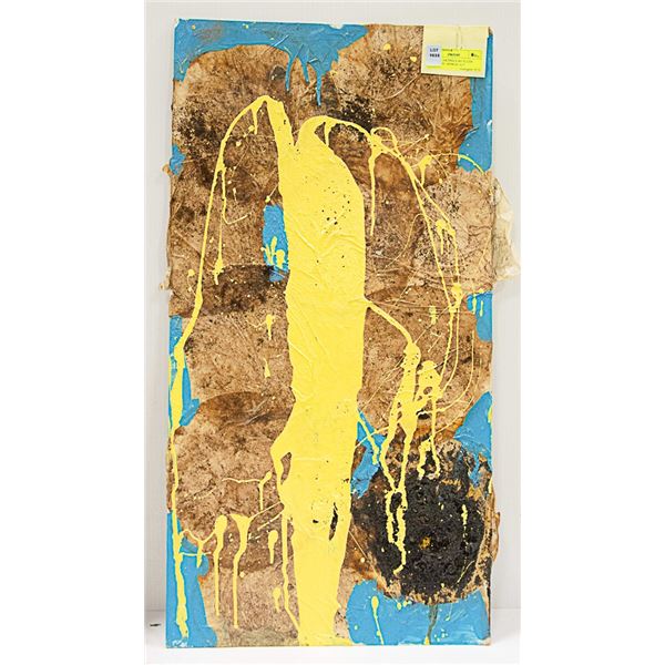 ORIGINAL ARTPIECE BY JUSTIN OBRADOVIC APPROX 14.5"