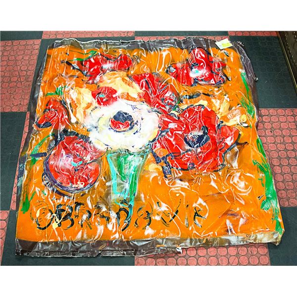 ORIGINAL ARTPIECE BY JUSTIN OBRADOVIC LARGE CANVAS