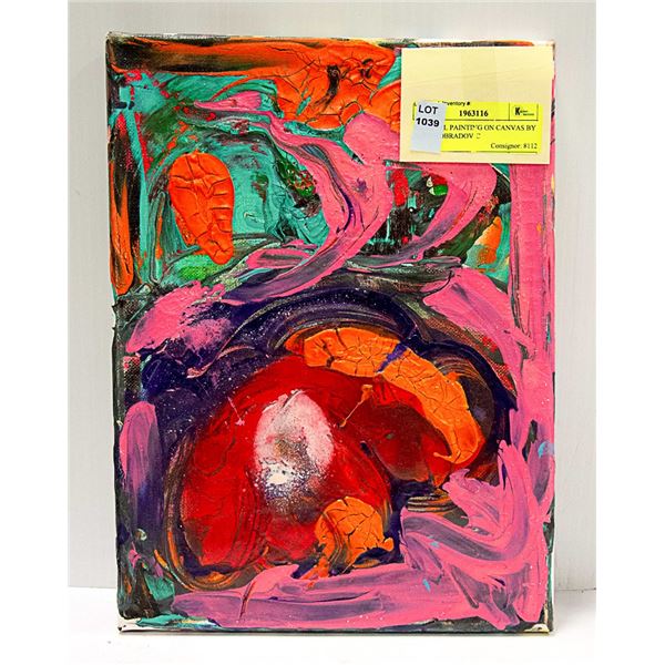 ORIGINAL PAINTING ON CANVAS BY JUSTIN OBRADOVIC