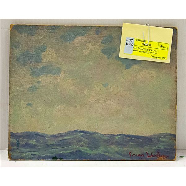 ORIGINAL PAINTING FRANN JOHNSTON  APPROX 10" X 8"