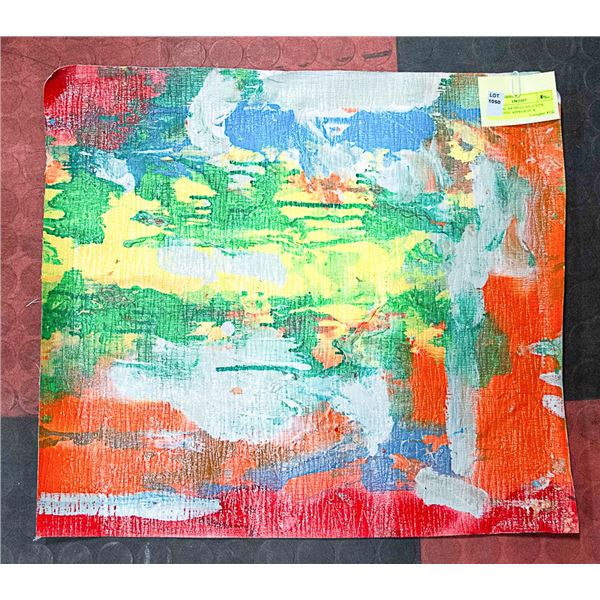 ORIGINAL ARTPIECE BY JUSTIN OBRADOVIC APPROX 20" X