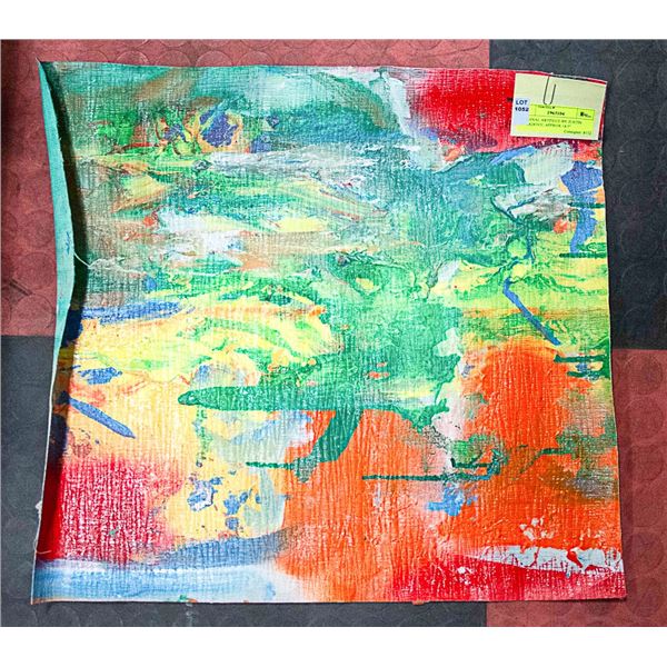 ORIGINAL ARTPIECE BY JUSTIN OBRADOVIC APPROX 14.5"