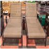 Image 1 : OUTDOOR CHAISE LOUNGE CHAIRS