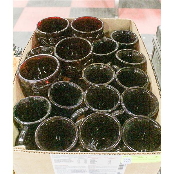 CAPE COD CRANBERRY GLASSES