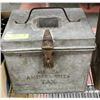Image 1 : ANTIQUE ALBERTA AMUSEMENTS TAX METAL BOX
