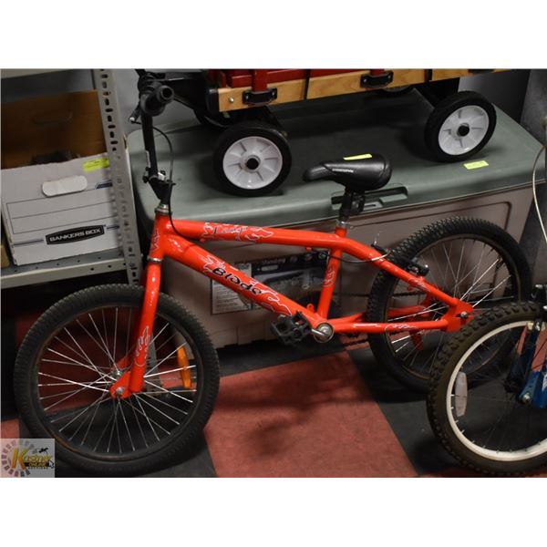 LEAP "THE BLADE" BMX STYLE BIKE - 20"X 1.95"-