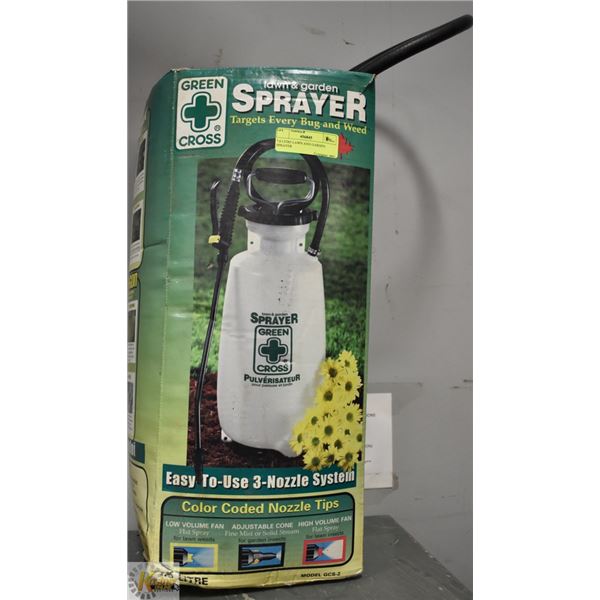 7.6 LITRE LAWN AND GARDEN SPRAYER