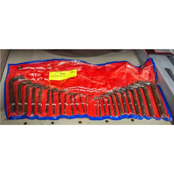24 PIECE HEX KEY SET