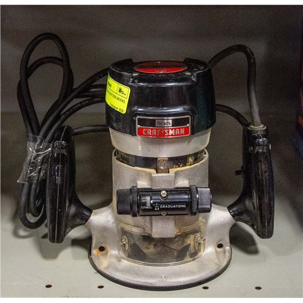 SEARS CRAFTSMAN ROUTER MODEL # 315.17470