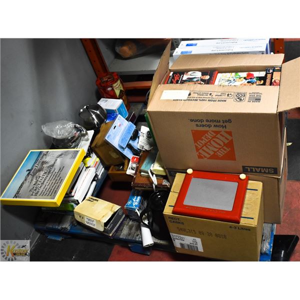 PALLET OF ASSORTED HOME ESTATE ITEMS
