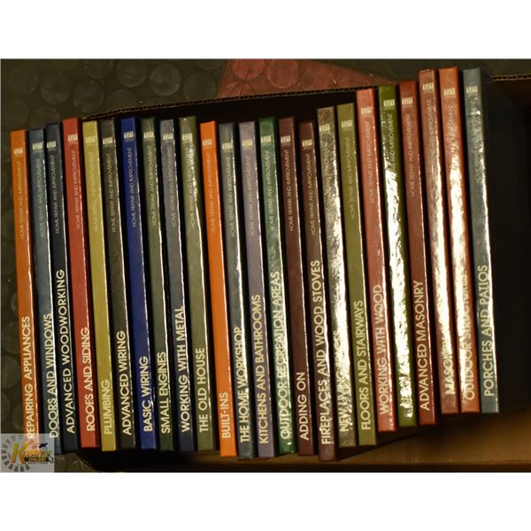 VINTAGE HOME REPAIR/IMPROVEMENT HARDCOVER BOOKS