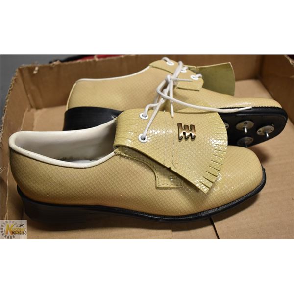 GOLF SHOES- LADIES SIZE 6.5 VINTAGE "ESTRIE" BRA