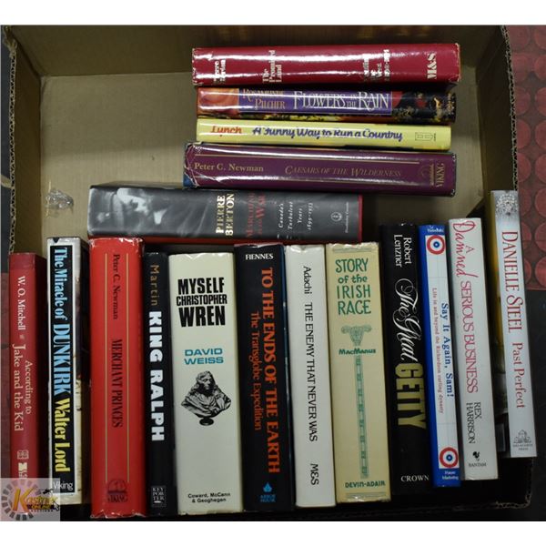 HARDCOVER BOOKS - ASSORTED LOT OF 17