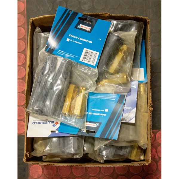 BOX LOT OF CABLE CONNECTORS