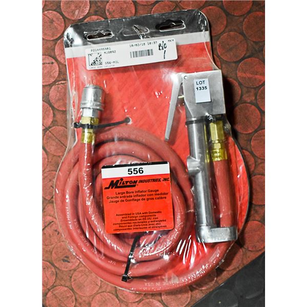 NEW MILTON LARGE BORE INFLATOR GAUGE