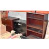 Image 1 : BOOKSHELF SOLD WITH 2 FILING CABINETS & SET OF
