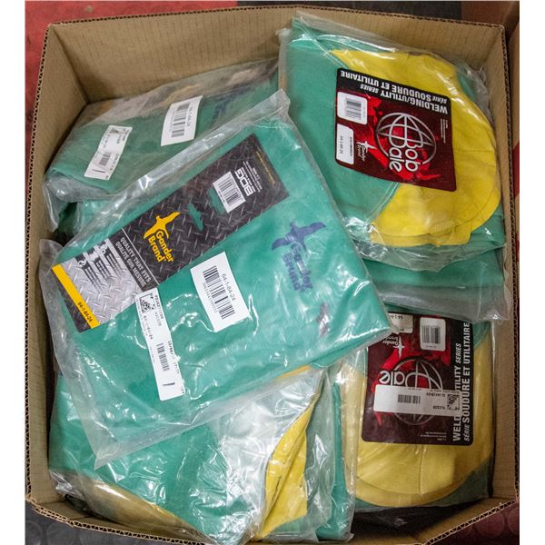 BOX LOT OF GANDER BRAND WELDING SLEEVES
