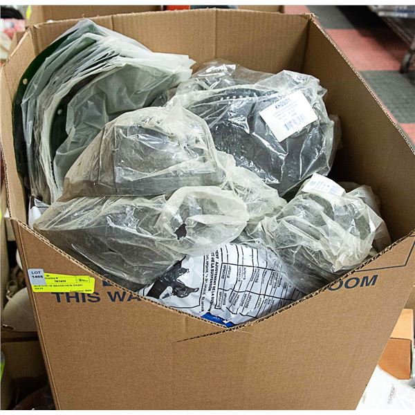 BOX LOT OF BRAND NEW HARD HATS
