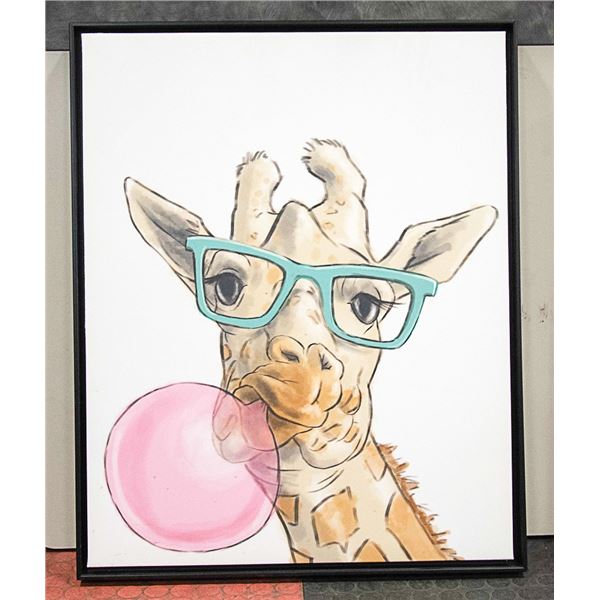 SHOWHOME WALL HANGING GIRAFFE 25.5 X 31.5 INCHES