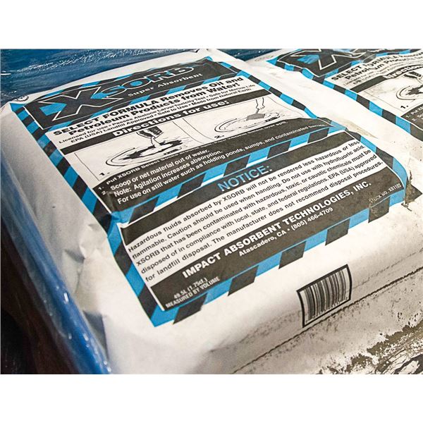 3 BAGS OF XSORB SUPER ABSORBENT