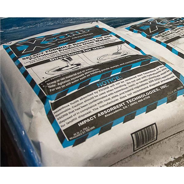 3 BAGS OF XSORB SUPER ABSORBENT