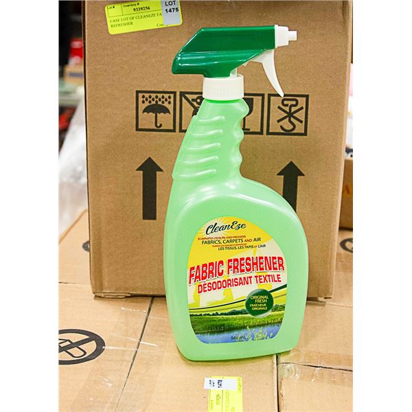 CASE LOT OF CLEANEZE FABRIC REFRESHER