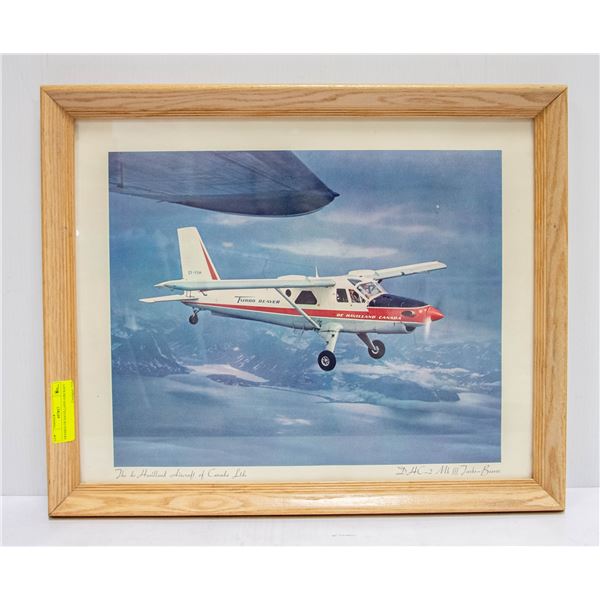 FRAMED DE HAVILLAND AIRCRAFT