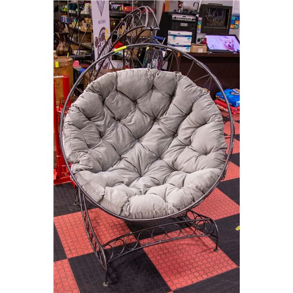 HAMMOCK SWING CHAIR & CUSHION W/HEAVY