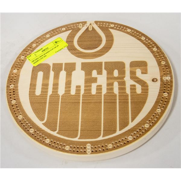 OILERS CRIB BOARD # 87 OF 99 MADE LTD. ED.