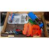 Image 1 : LARGE FLAT OF TOOLS INCL. PROPANE AND TORCH,