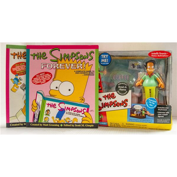 PLAYMATES SIMPSONS INTELLI-TRONIC BOWLARAMA SET