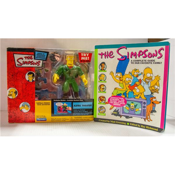 PLAYMATES SIMPSONS AZTEC THEATRE SET WITH MCBAIN