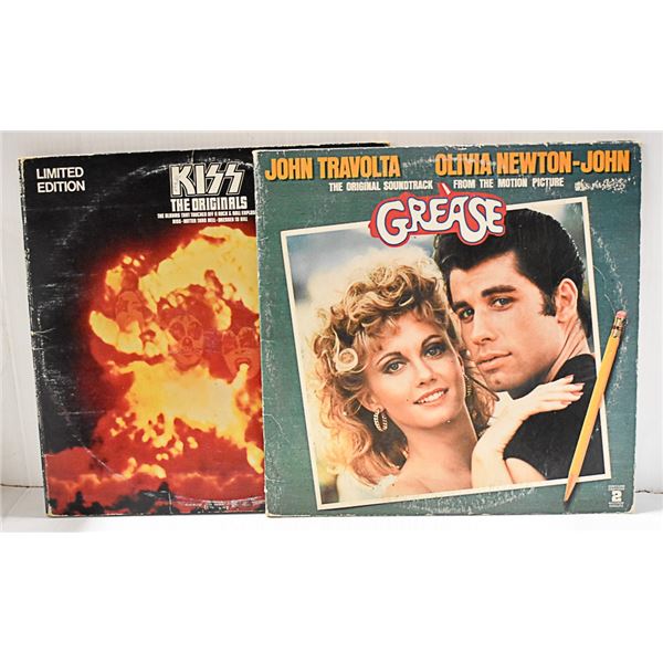 LOT OF 2 ALBUMS:  KISS THE ORIGINALS  3 ALBUM SET