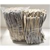 Image 1 : 24 PAIRS LEATHER/CLOTH WORK GLOVES SIZE LARGE