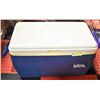 Image 1 : IG100 48 QT. PICNIC COOLER/ICE CHEST - BLUE &