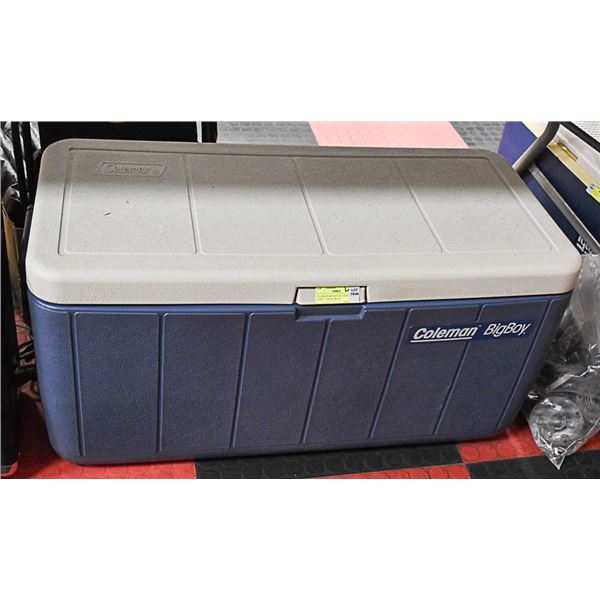 COLEMAN BIG BOY XL COOLER CHEST - 100 QT, BLUE