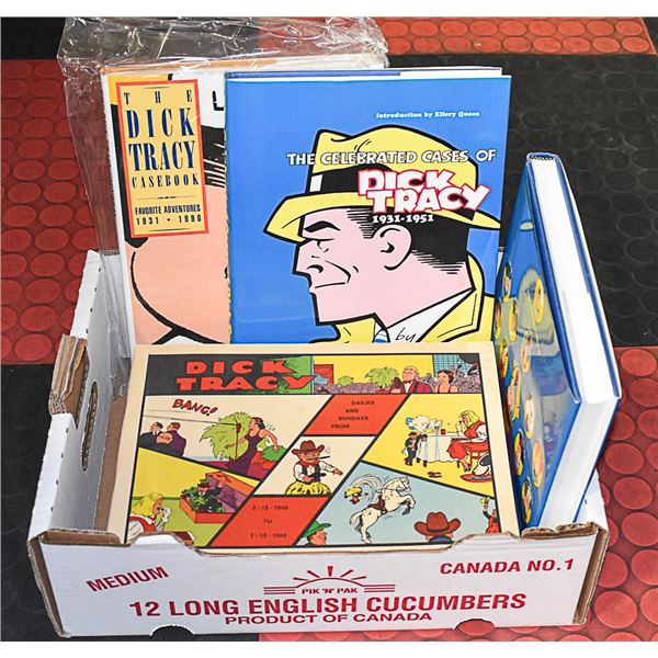 DICK TRACY COMICS AND HARDCOVERS
