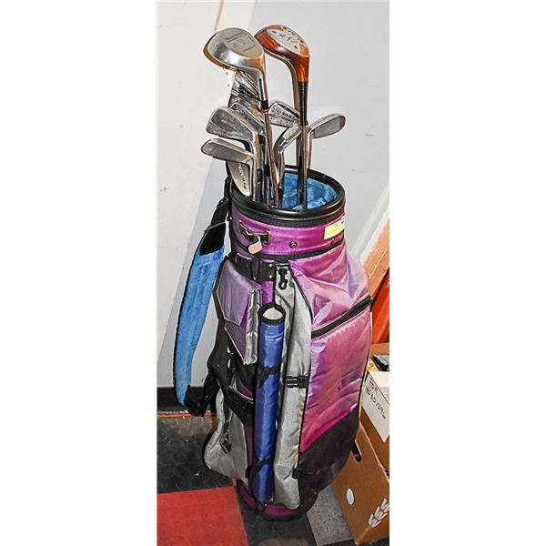 GOLF CLUBS WITH BAG