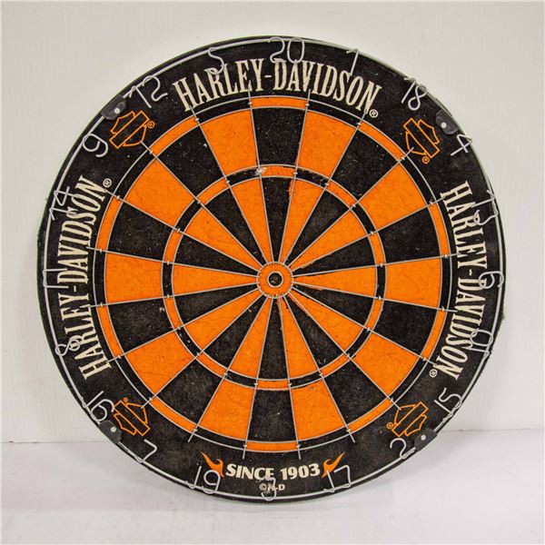 HARLEY DAVIDSON DART BOARD