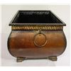 Image 2 : DECORATIVE METAL RECTANGULAR BOX/PLANTER -