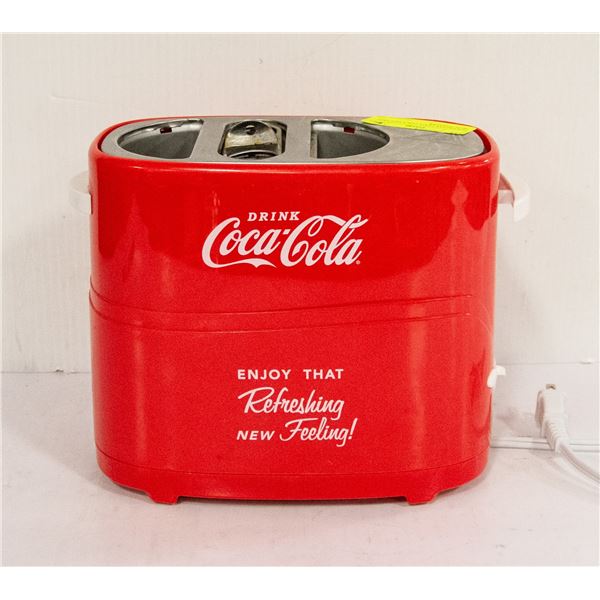 NOSTALGIA COCA COLA HOT DOG +BUN TOASTER