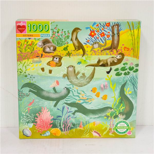 NEW 1000 PIECE OTTER PUZZLE