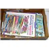 Image 1 : BOX WITH 6 ADULT COLOURING BOOKS WITH GEL