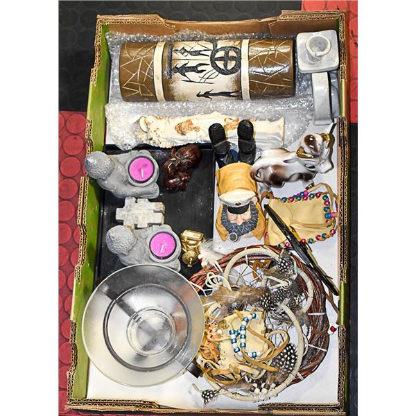 LARGE FLAT WITH DREAM CATCHERS, BUDDHA