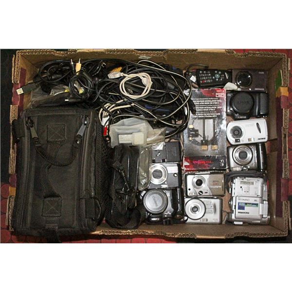 FLAT OPF CAMERAS UNKNOWN WORKING CONDITION WITH CA