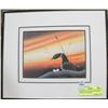 Image 1 : FRAMED 1ST NATIONS ART SIGNED STANLEY PANAMICK