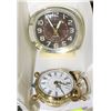 Image 1 : LOT OF 2  ALARM CLOCKS WORKING